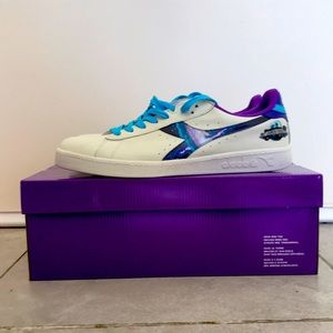 Diadora Rick and Morty sneakers.